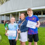 Pupils, parents, teachers and past pupils took to the dizzy heights of Thomond Park today, Friday June 20th to raise funds for Glin’s national school, St. Fergus NS. Picture: Olena Oleksienko/ilovelimerick