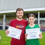 Pupils, parents, teachers and past pupils took to the dizzy heights of Thomond Park today, Friday June 20th to raise funds for Glin’s national school, St. Fergus NS. Picture: Olena Oleksienko/ilovelimerick