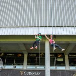 Pupils, parents, teachers and past pupils took to the dizzy heights of Thomond Park today, Friday June 20th to raise funds for Glin’s national school, St. Fergus NS. Picture: Olena Oleksienko/ilovelimerick