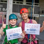 Pupils, parents, teachers and past pupils took to the dizzy heights of Thomond Park today, Friday June 20th to raise funds for Glin’s national school, St. Fergus NS. Picture: Olena Oleksienko/ilovelimerick