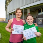 Pupils, parents, teachers and past pupils took to the dizzy heights of Thomond Park today, Friday June 20th to raise funds for Glin’s national school, St. Fergus NS. Picture: Olena Oleksienko/ilovelimerick