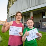 Pupils, parents, teachers and past pupils took to the dizzy heights of Thomond Park today, Friday June 20th to raise funds for Glin’s national school, St. Fergus NS. Picture: Olena Oleksienko/ilovelimerick
