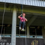 Pupils, parents, teachers and past pupils took to the dizzy heights of Thomond Park today, Friday June 20th to raise funds for Glin’s national school, St. Fergus NS. Picture: Olena Oleksienko/ilovelimerick