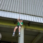 Pupils, parents, teachers and past pupils took to the dizzy heights of Thomond Park today, Friday June 20th to raise funds for Glin’s national school, St. Fergus NS. Picture: Olena Oleksienko/ilovelimerick