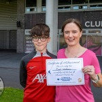 Pupils, parents, teachers and past pupils took to the dizzy heights of Thomond Park today, Friday June 20th to raise funds for Glin’s national school, St. Fergus NS. Picture: Olena Oleksienko/ilovelimerick