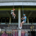Pupils, parents, teachers and past pupils took to the dizzy heights of Thomond Park today, Friday June 20th to raise funds for Glin’s national school, St. Fergus NS. Picture: Olena Oleksienko/ilovelimerick