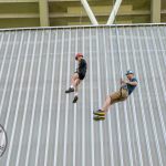 Pupils, parents, teachers and past pupils took to the dizzy heights of Thomond Park today, Friday June 20th to raise funds for Glin’s national school, St. Fergus NS. Picture: Olena Oleksienko/ilovelimerick