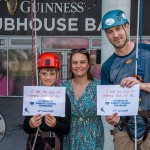 Pupils, parents, teachers and past pupils took to the dizzy heights of Thomond Park today, Friday June 20th to raise funds for Glin’s national school, St. Fergus NS. Picture: Olena Oleksienko/ilovelimerick