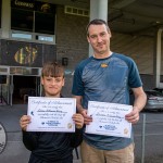 Pupils, parents, teachers and past pupils took to the dizzy heights of Thomond Park today, Friday June 20th to raise funds for Glin’s national school, St. Fergus NS. Picture: Olena Oleksienko/ilovelimerick