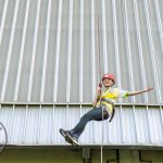 Pupils, parents, teachers and past pupils took to the dizzy heights of Thomond Park today, Friday June 20th to raise funds for Glin’s national school, St. Fergus NS. Picture: Olena Oleksienko/ilovelimerick