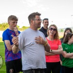 Pupils, parents, teachers and past pupils took to the dizzy heights of Thomond Park today, Friday June 20th to raise funds for Glin’s national school, St. Fergus NS. Picture: Olena Oleksienko/ilovelimerick