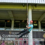 Pupils, parents, teachers and past pupils took to the dizzy heights of Thomond Park today, Friday June 20th to raise funds for Glin’s national school, St. Fergus NS. Picture: Olena Oleksienko/ilovelimerick