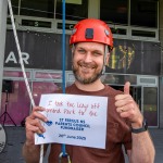 Pupils, parents, teachers and past pupils took to the dizzy heights of Thomond Park today, Friday June 20th to raise funds for Glin’s national school, St. Fergus NS. Picture: Olena Oleksienko/ilovelimerick