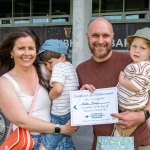Pupils, parents, teachers and past pupils took to the dizzy heights of Thomond Park today, Friday June 20th to raise funds for Glin’s national school, St. Fergus NS. Picture: Olena Oleksienko/ilovelimerick