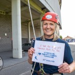 Pupils, parents, teachers and past pupils took to the dizzy heights of Thomond Park today, Friday June 20th to raise funds for Glin’s national school, St. Fergus NS. Picture: Olena Oleksienko/ilovelimerick