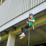 Pupils, parents, teachers and past pupils took to the dizzy heights of Thomond Park today, Friday June 20th to raise funds for Glin’s national school, St. Fergus NS. Picture: Olena Oleksienko/ilovelimerick