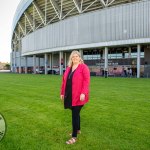 Pupils, parents, teachers and past pupils took to the dizzy heights of Thomond Park today, Friday June 20th to raise funds for Glin’s national school, St. Fergus NS. Picture: Olena Oleksienko/ilovelimerick