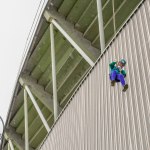 St Gabriels Foundation Abseil fundraiser took place on Friday, September 15 at Thomond Park Limerick. Picture:  Olena Oleksienko/ilovelimerick