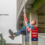 St Gabriels Foundation Abseil fundraiser took place on Friday, September 15 at Thomond Park Limerick. Picture:  Olena Oleksienko/ilovelimerick