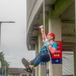 St Gabriels Foundation Abseil fundraiser took place on Friday, September 15 at Thomond Park Limerick. Picture:  Olena Oleksienko/ilovelimerick