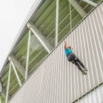 St Gabriels Foundation Abseil fundraiser took place on Friday, September 15 at Thomond Park Limerick. Picture:  Olena Oleksienko/ilovelimerick