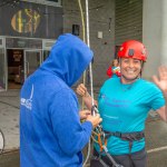 St Gabriels Foundation Abseil fundraiser took place on Friday, September 15 at Thomond Park Limerick. Picture:  Olena Oleksienko/ilovelimerick