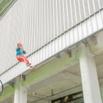 St Gabriels Foundation Abseil fundraiser took place on Friday, September 15 at Thomond Park Limerick. Picture:  Olena Oleksienko/ilovelimerick