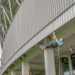 St Gabriels Foundation Abseil fundraiser took place on Friday, September 15 at Thomond Park Limerick. Picture:  Olena Oleksienko/ilovelimerick