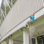 St Gabriels Foundation Abseil fundraiser took place on Friday, September 15 at Thomond Park Limerick. Picture:  Olena Oleksienko/ilovelimerick