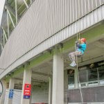 St Gabriels Foundation Abseil fundraiser took place on Friday, September 15 at Thomond Park Limerick. Picture:  Olena Oleksienko/ilovelimerick