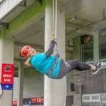 St Gabriels Foundation Abseil fundraiser took place on Friday, September 15 at Thomond Park Limerick. Picture:  Olena Oleksienko/ilovelimerick