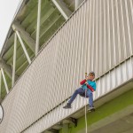 St Gabriels Foundation Abseil fundraiser took place on Friday, September 15 at Thomond Park Limerick. Picture:  Olena Oleksienko/ilovelimerick