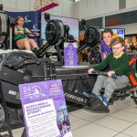 A 24 hour World Record Rowing attempt by Therapist and experienced rower Kate Healy, at Crescent Shopping Centre in aid of St Gabriel’s Foundation took place November 29-30, 2024. Picture: Picture: Olena Oleksienko/ilovelimerick