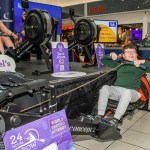 A 24 hour World Record Rowing attempt by Therapist and experienced rower Kate Healy, at Crescent Shopping Centre in aid of St Gabriel’s Foundation took place November 29-30, 2024. Picture: Picture: Olena Oleksienko/ilovelimerick