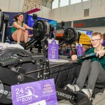 A 24 hour World Record Rowing attempt by Therapist and experienced rower Kate Healy, at Crescent Shopping Centre in aid of St Gabriel’s Foundation took place November 29-30, 2024. Picture: Picture: Olena Oleksienko/ilovelimerick