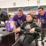 A 24 hour World Record Rowing attempt by Therapist and experienced rower Kate Healy, at Crescent Shopping Centre in aid of St Gabriel’s Foundation took place November 29-30, 2024. Picture: Picture: Olena Oleksienko/ilovelimerick