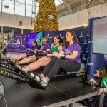 A 24 hour World Record Rowing attempt by Therapist and experienced rower Kate Healy, at Crescent Shopping Centre in aid of St Gabriel’s Foundation took place November 29-30, 2024. Picture: Picture: Olena Oleksienko/ilovelimerick
