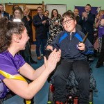 Innowalk, a life-changing piece of equipment, twas delived to St. Gabriel’s Foundation On Jnauary 14, 2025 after a as fundraiser by world rowathon record breaker Kate Healy raised the funds to purchase the macine for the charity. Picture: Olena Oleksienko/ilovelimerick