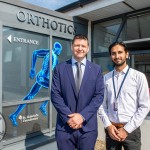 St. Gabriel’s Orthotics Private Clinic launched their new private orthotics service on Thursday May 1st in Dooradoyle, Limerick with the help of Ireland International and Munster Rugby star, Craig Casey. Picture: Olena Oleksienko/ilovelimerick