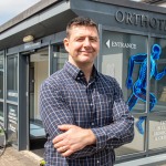 St. Gabriel’s Orthotics Private Clinic launched their new private orthotics service on Thursday May 1st in Dooradoyle, Limerick with the help of Ireland International and Munster Rugby star, Craig Casey. Picture: Olena Oleksienko/ilovelimerick