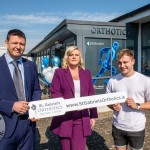 St. Gabriel’s Orthotics Private Clinic launched their new private orthotics service on Thursday May 1st in Dooradoyle, Limerick with the help of Ireland International and Munster Rugby star, Craig Casey. Picture: Olena Oleksienko/ilovelimerick