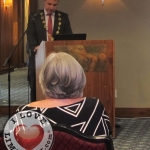 Cllr. James Collins, Mayor of Limerick City and County speaking at the launch of the St. Gabriel's Children's Respite House in the Savoy Hotel, Limerick, Monday, July 16. Picture: Baoyan Zhang/ilovelimerick