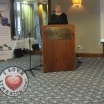 Mary Quinlan, Crecora, speaking at the launch of the St. Gabriel's Children's Respite House in the Savoy Hotel, Limerick, Monday, July 16. Picture: Baoyan Zhang/ilovelimerick