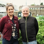 Deputy Mayor of Metropolitan District of Limerck, Vivenne Crowley and Councillor John Costello at the St. Munchin's Community Allotments Party at St Munchins Community Centre, Ballynanty, Thursday, June 14th, 2018. Picture: Sophie Goodwin/ilovelimerick.