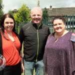 Area Representative Sharon Benson, Councillor John Costello and CEO of St Munchins Community Centre Linda Ledger at the St. Munchin's Community Allotments Party at St Munchins Community Centre, Ballynanty, Thursday, June 14th, 2018. Picture: Sophie Goodwin/ilovelimerick.