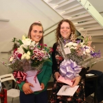 Pictured at the St Munchin's Photography Club's 'Moments in Time' Exhibition in the Belltable Arts Hub are Aoife Doyle and Margaret Marketa. Picture: Conor Owens/ilovelimerick.