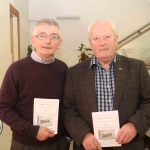 Pictured at the St Munchin's Photography Club's 'Moments in Time' Exhibition in the Belltable Arts Hub are Keven Kiely and Martin Kiely. Picture: Conor Owens/ilovelimerick.