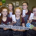 22/03/2018
Emma O'Shea, Melanie O'Sullivan, Leanne Byrnes, Sarah Ahern and Lucy Flaherty from Desmond College, Newcastle West pictured with their exhibit "Chocolate Dreams" at the Limerick Local Enterprise Office, Student Enterprise Programme Final Exhibition and Awards Presentation which took place at the Southcourt Hotel, Limerick.
Don Moloney / Press 22