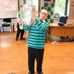 Pictured are the staff and students of Down Syndrome Limerick welcoming the Liam McCarthy cup along with retired hurler Seamus Hickey. Picture: Orla McLaughlin/ilovelimerick.