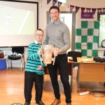 Pictured are the staff and students of Down Syndrome Limerick welcoming the Liam McCarthy cup along with retired hurler Seamus Hickey. Picture: Orla McLaughlin/ilovelimerick.